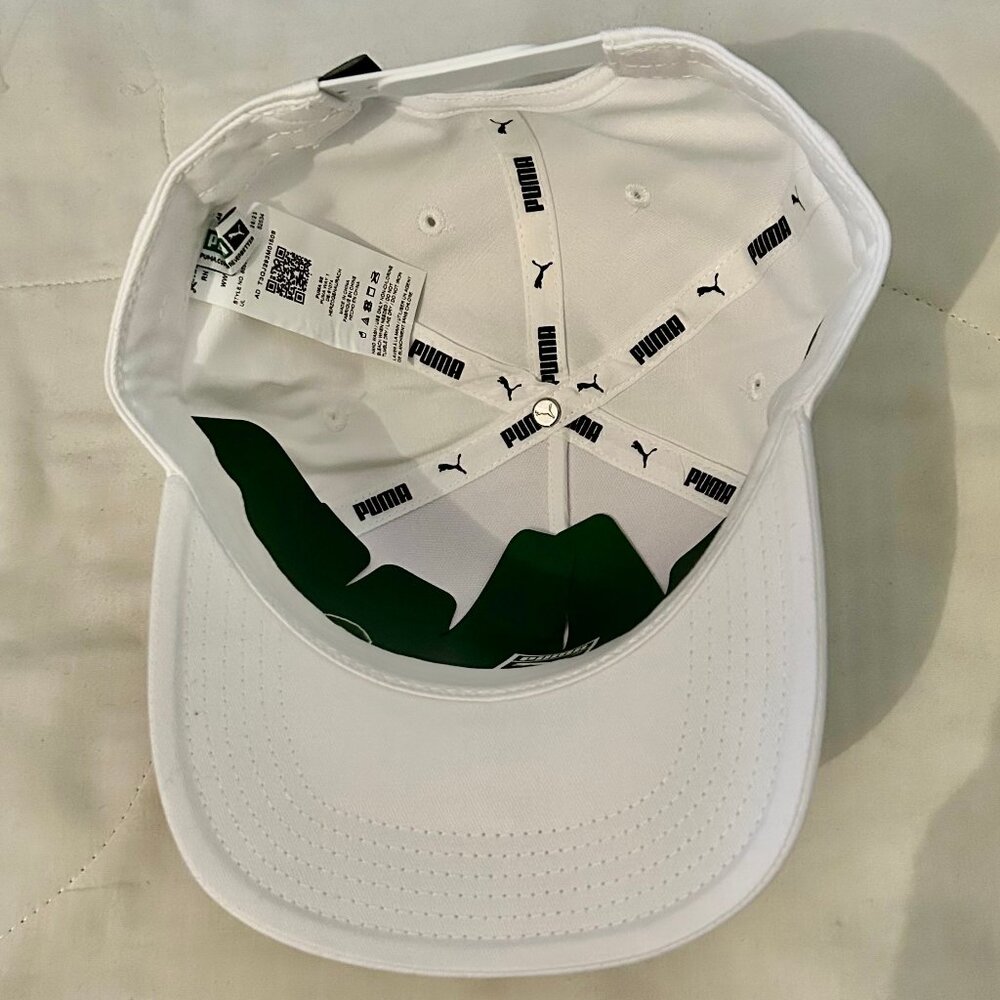 Men's/Women's White Puma Hat  - NWT - Picture 4 of 9